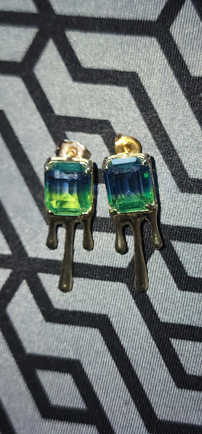 Drip Drop Gemstone Earrings - photo 4