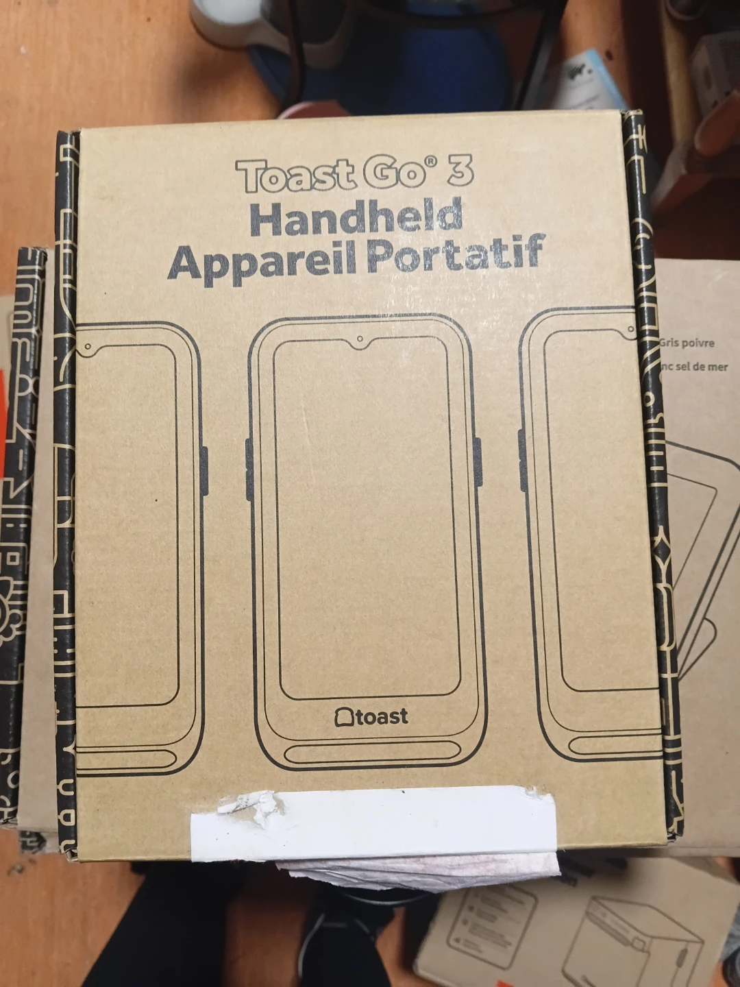 Toast Go® 3 Handheldappareil Portatif