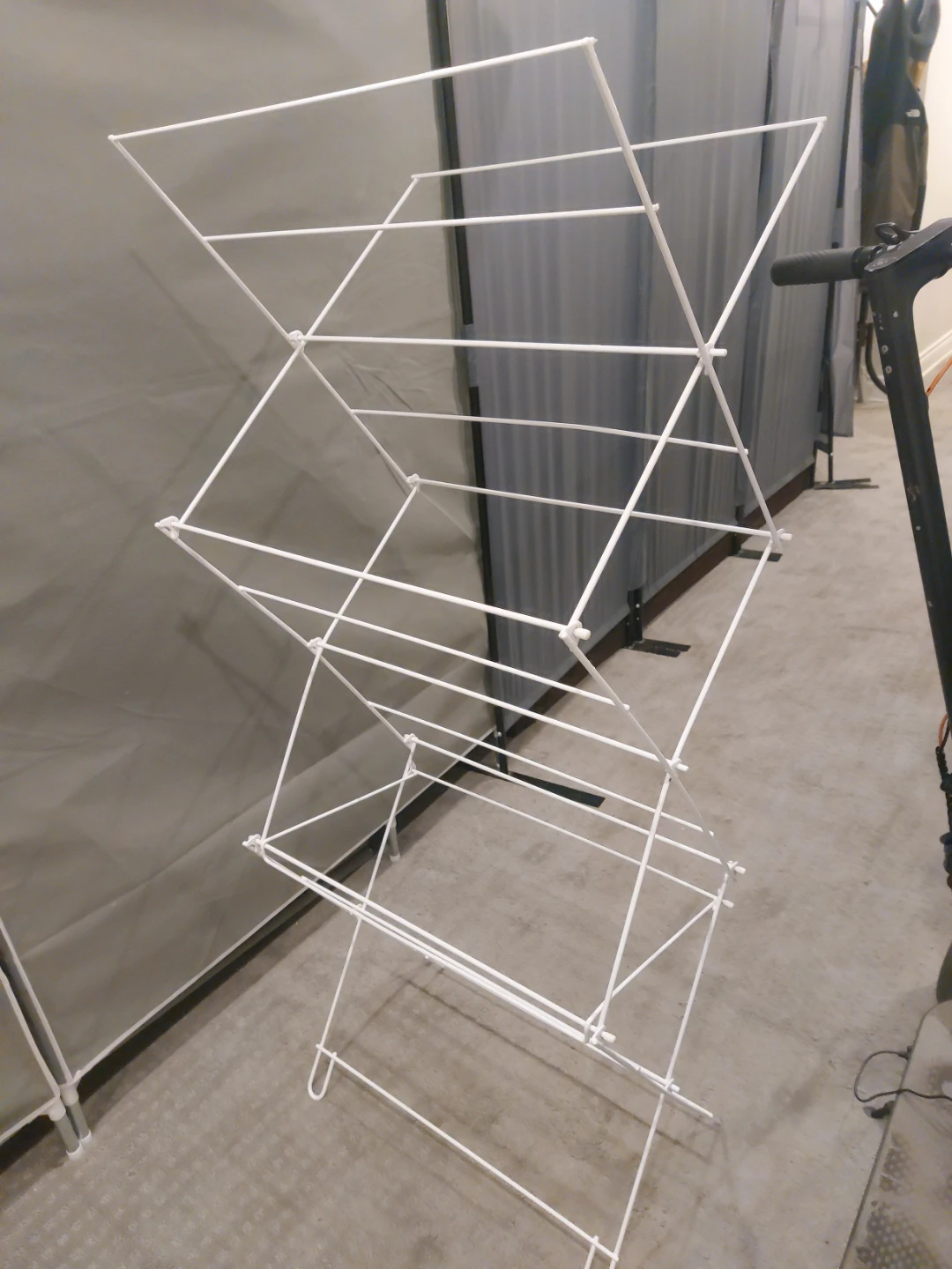 White Folding Drying Rack