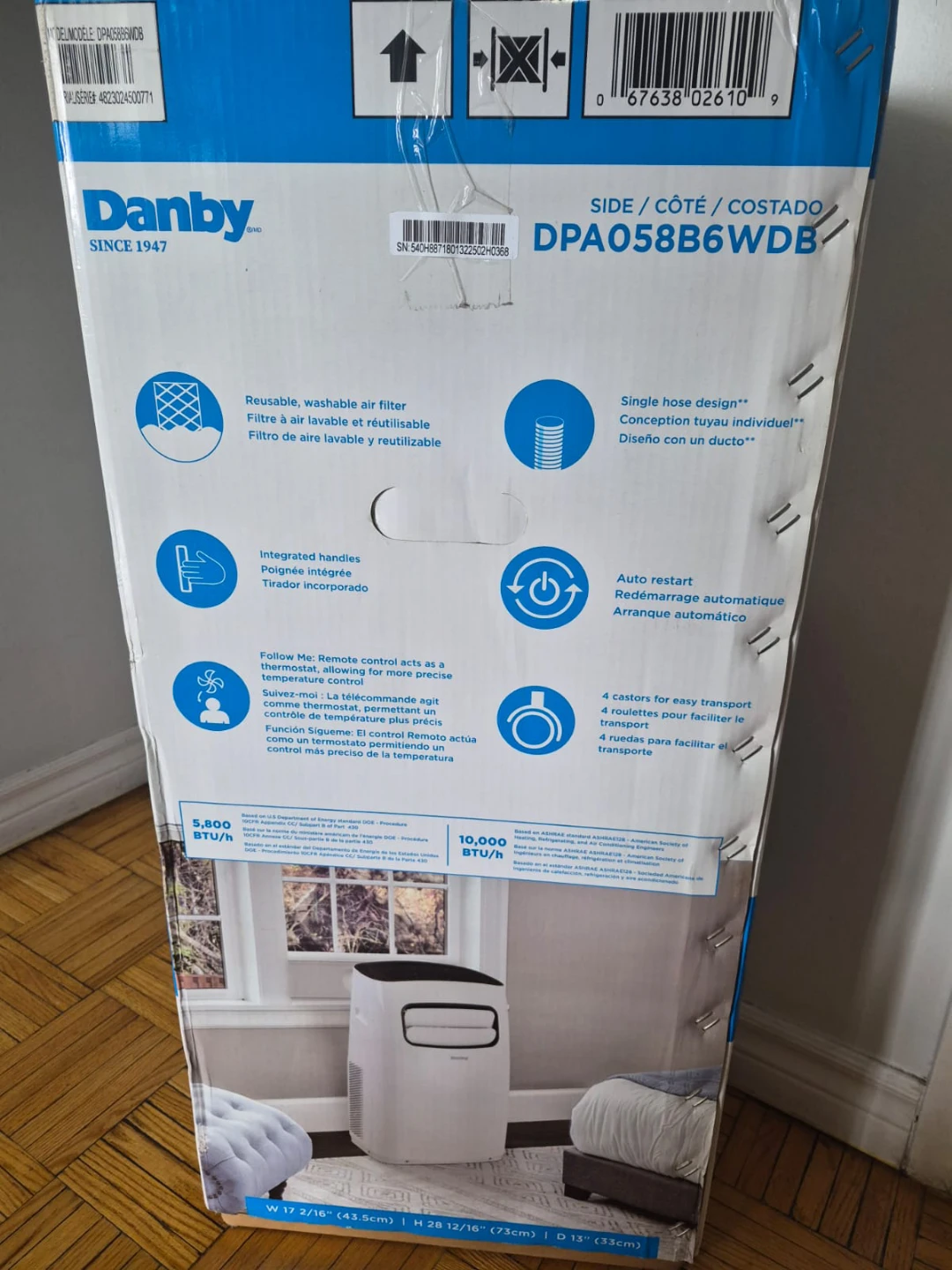 Danby 3-in-1 Portable Air Conditioner - photo 4