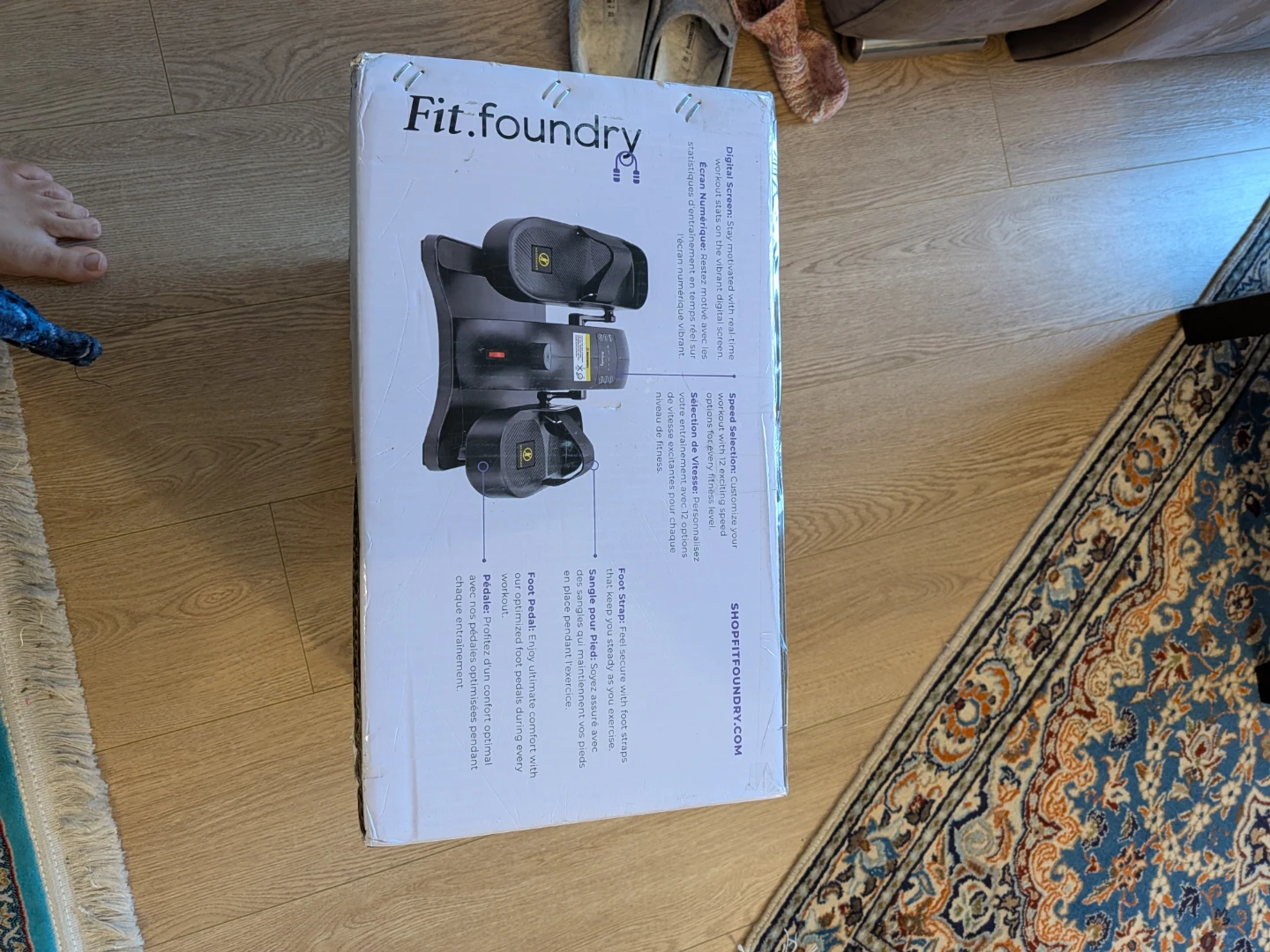 BRAND NEW Compact Under Desk Elliptical Traniner - photo 3