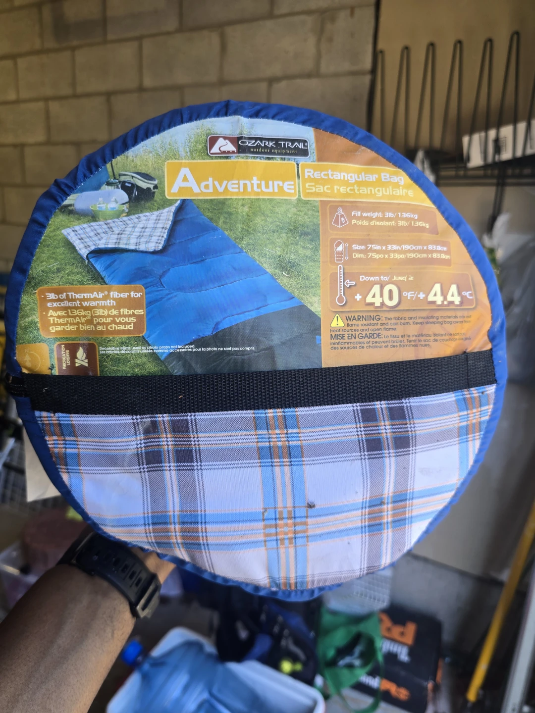 Ozark Trail Adventure Rectangular Sleeping Bag