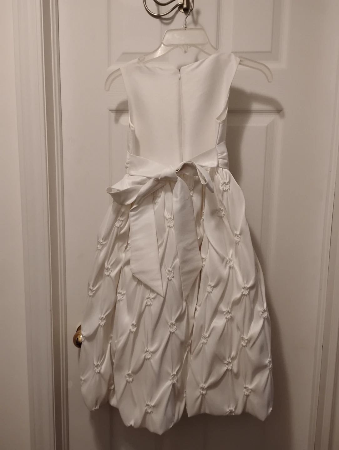 White Flower Girl Dress