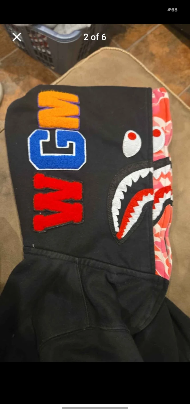 A Bathing Ape Shark Full Zip Hoodie - photo 2