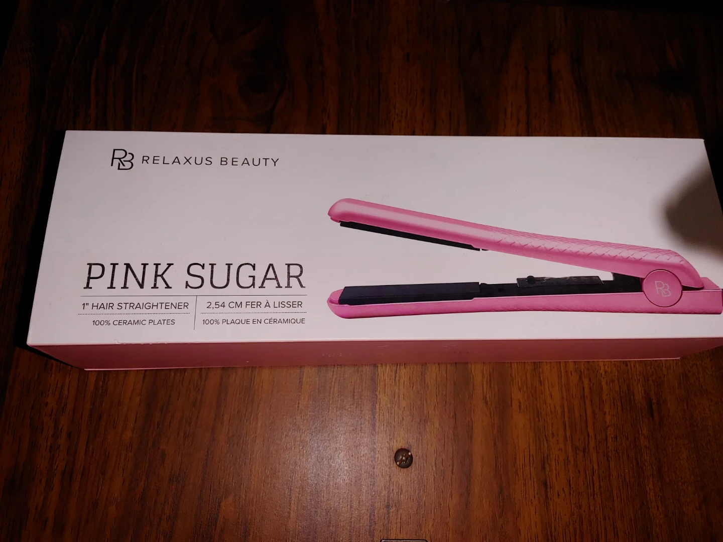 Brand new Relaxus Beauty Pink Sugar Hair Straightener