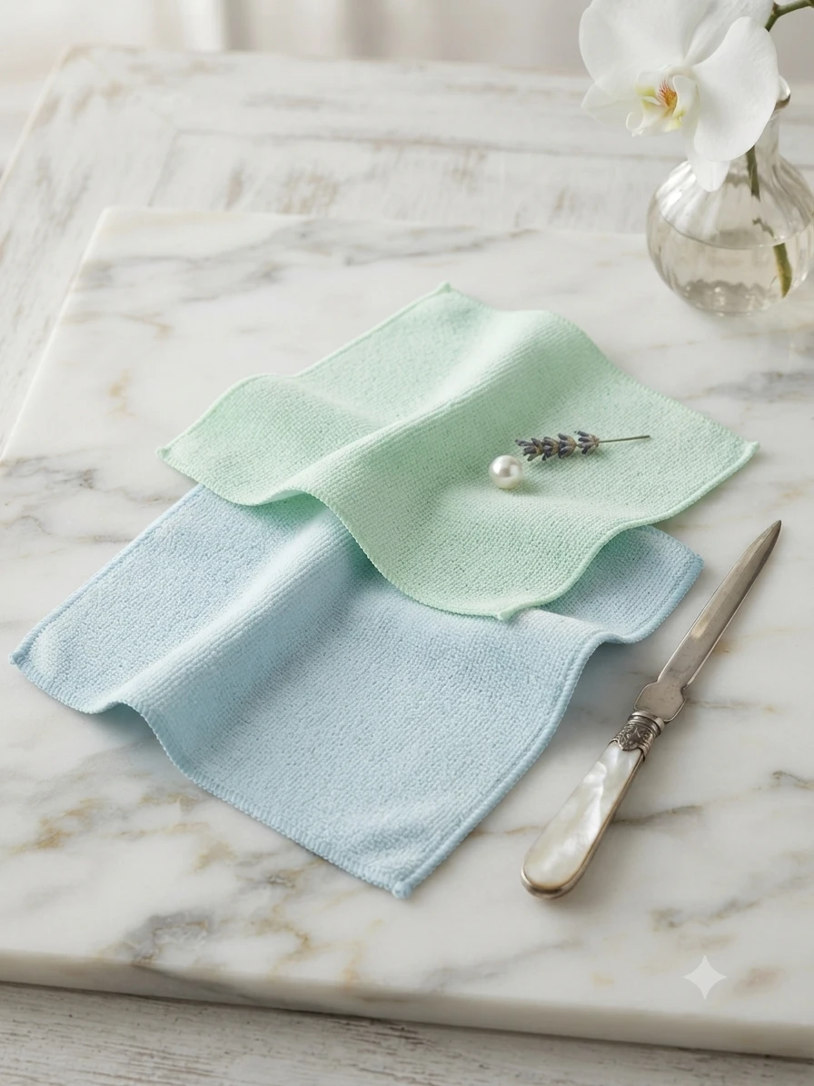 Microfiber Cleaning Cloths Set 2 pcs new