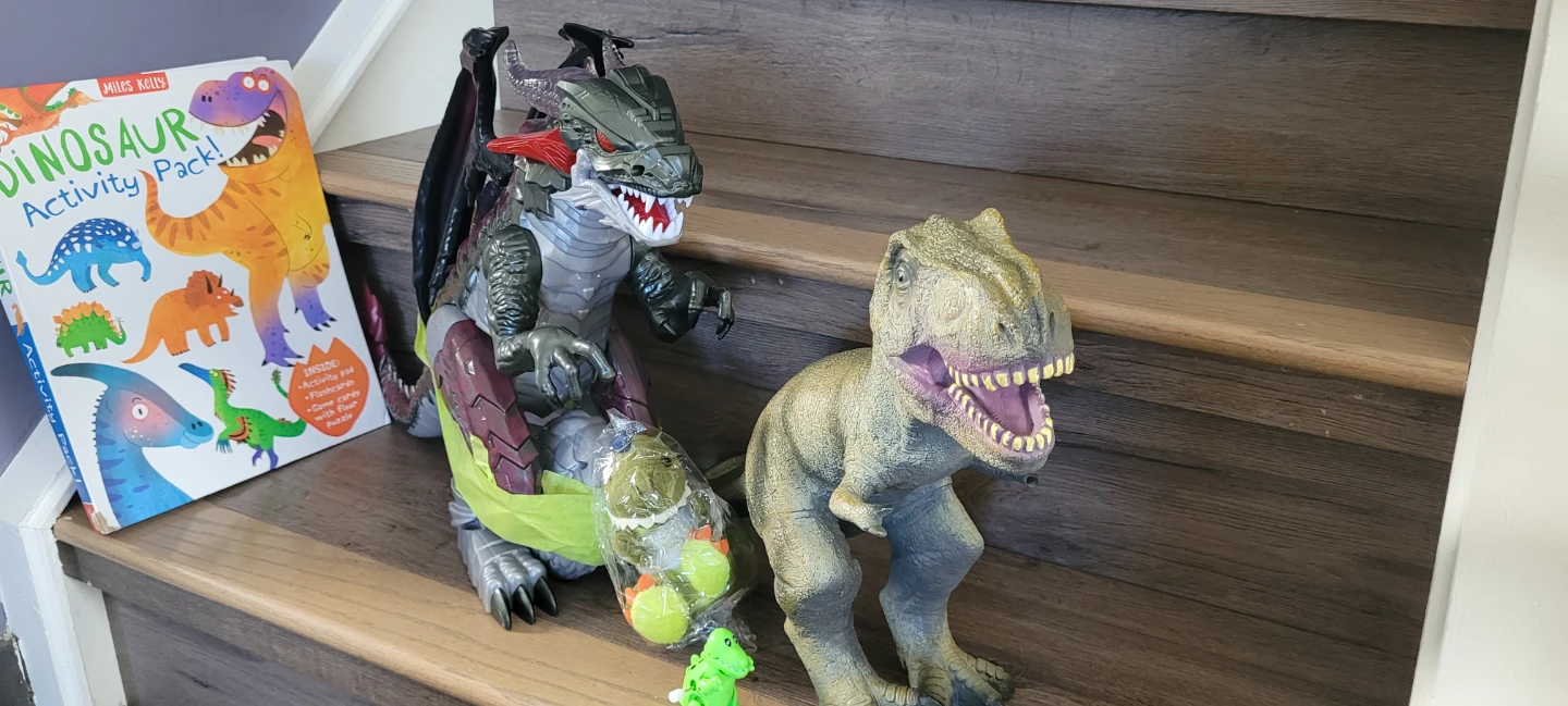 Kids dino/dragon toys