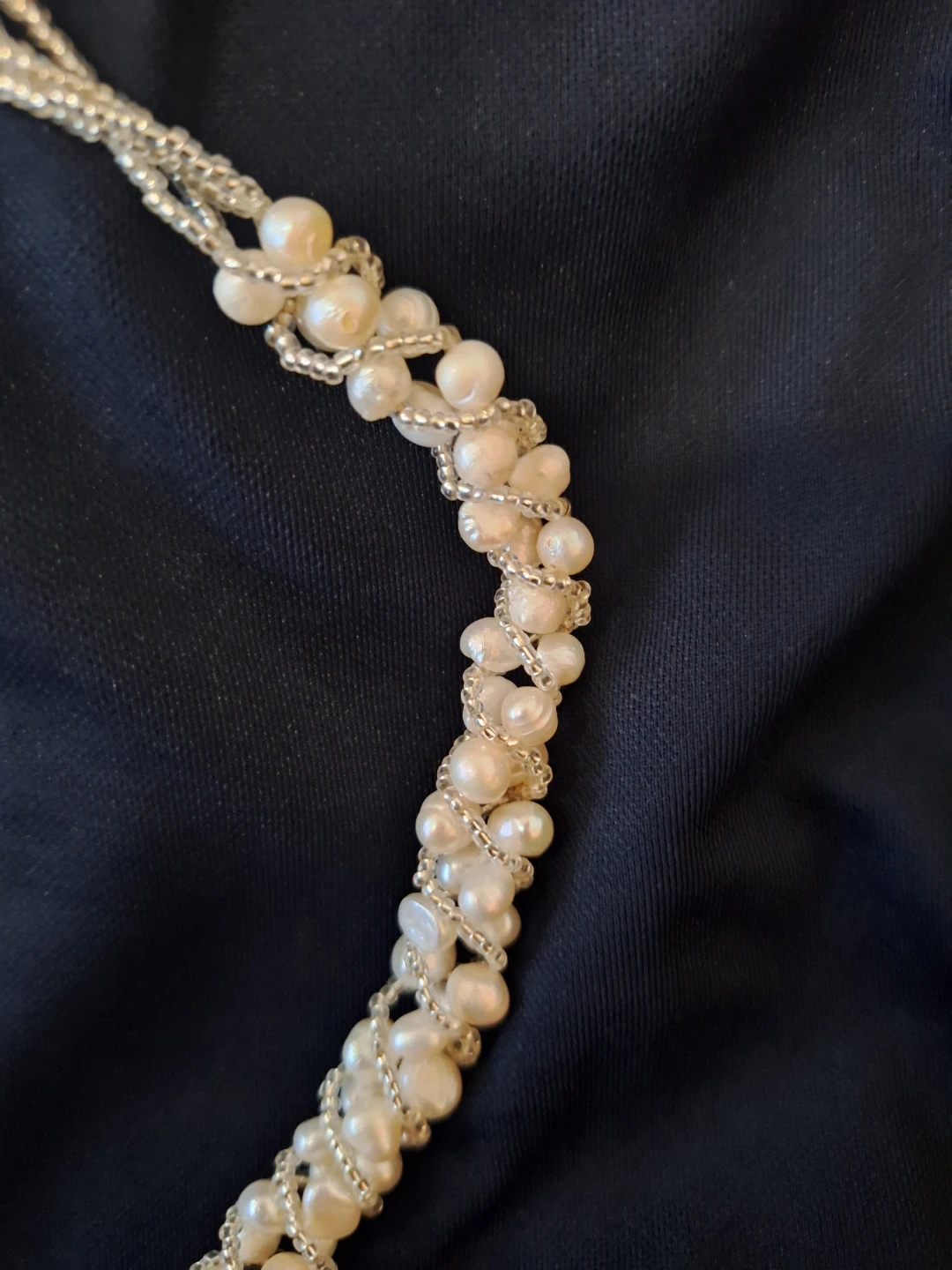 Fresh water Pearl and Bead 17" Necklace with Gift Box - photo 3