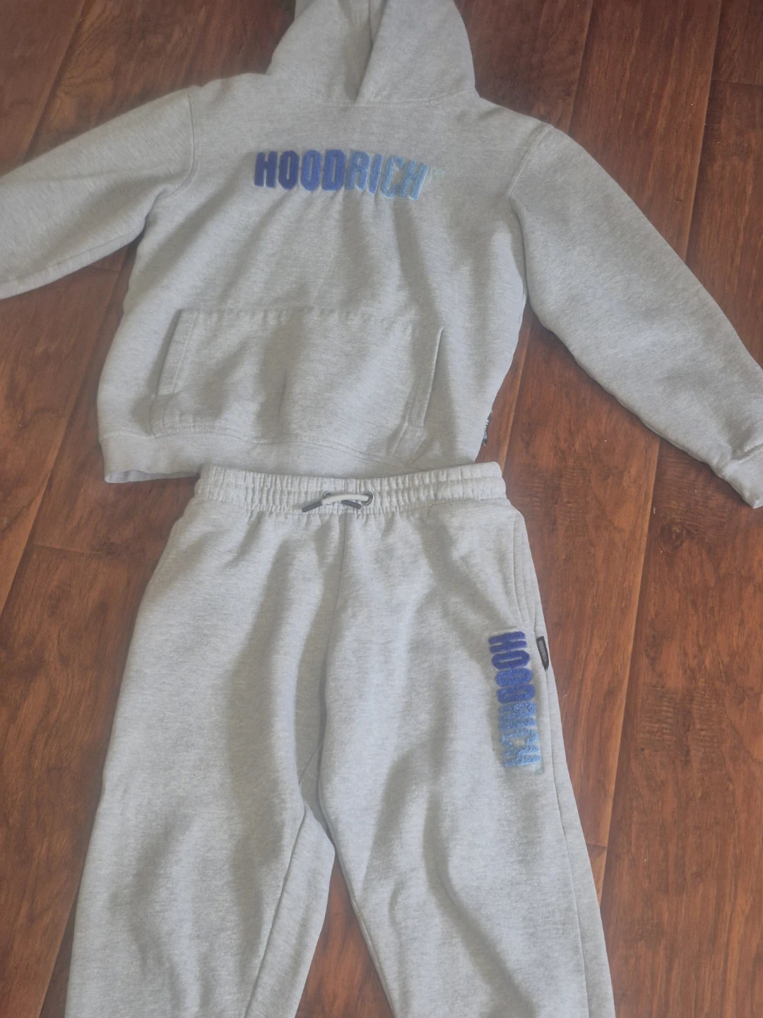Hoodrich Grey Tracksuit Set
