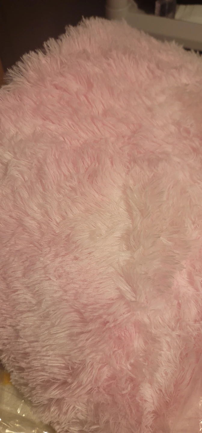 New pink soft fluffy area rug - photo 5