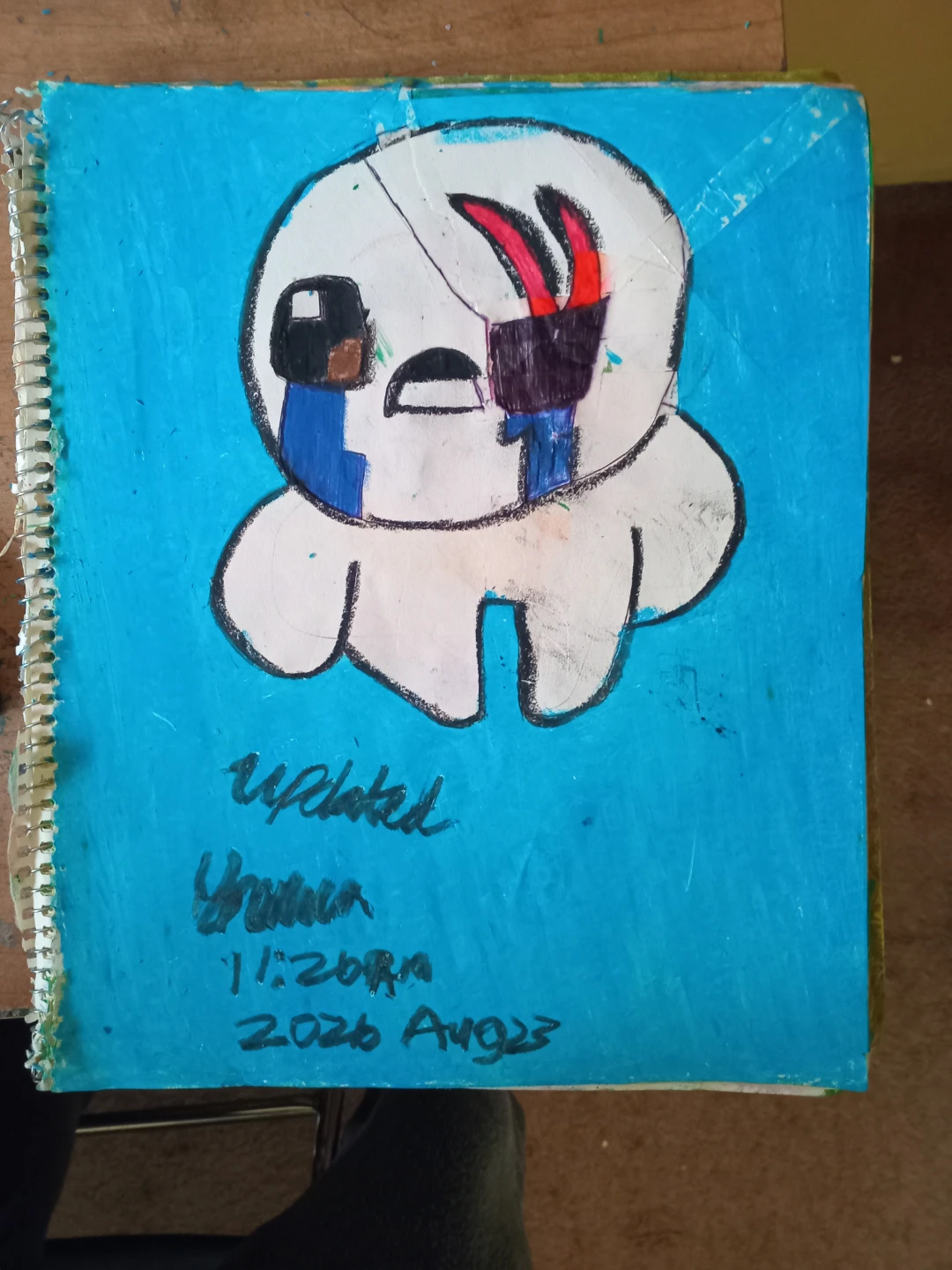 BLUE BACKGROUND: Video Game Character by Custom Artist Sherwin - photo 4