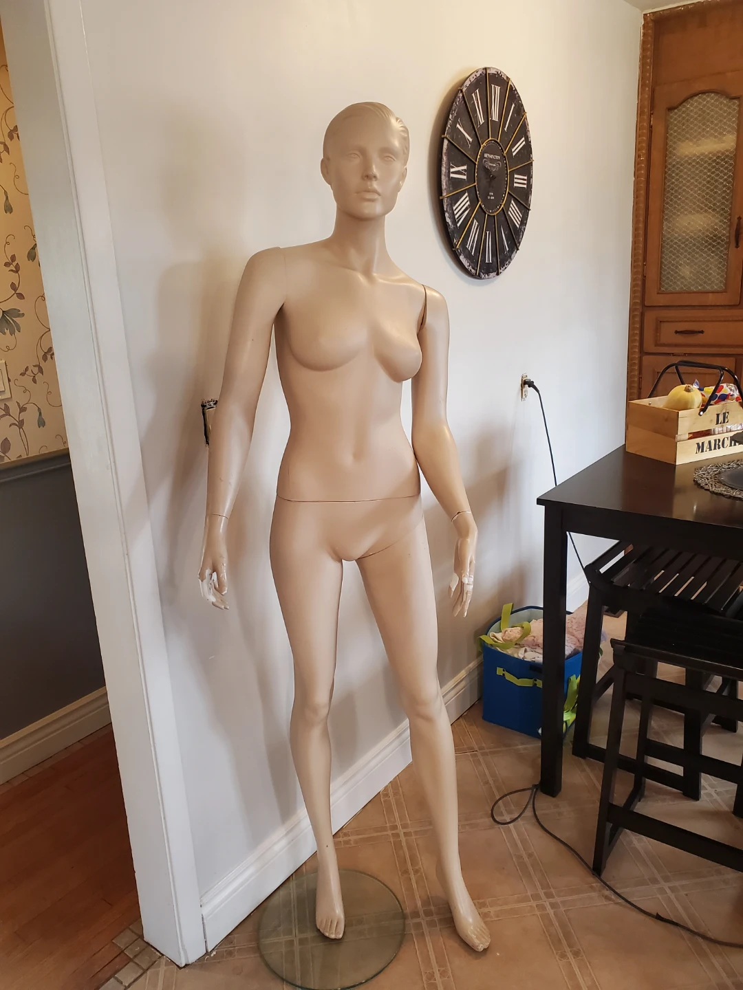 Full Body Female Mannequin w/Stand