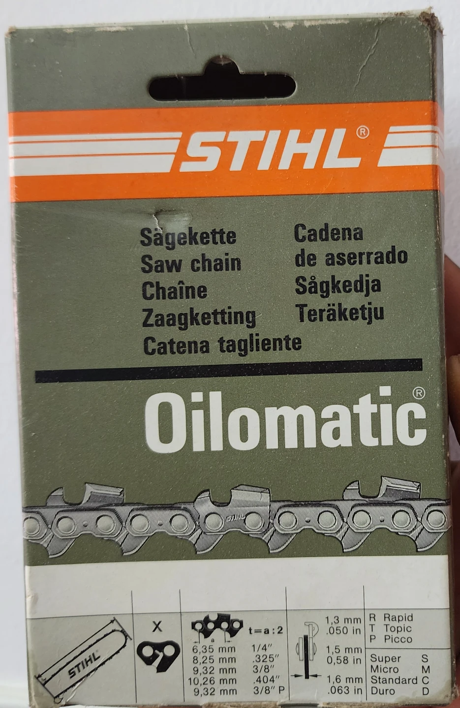 Stihl Oilomatic Saw Chain