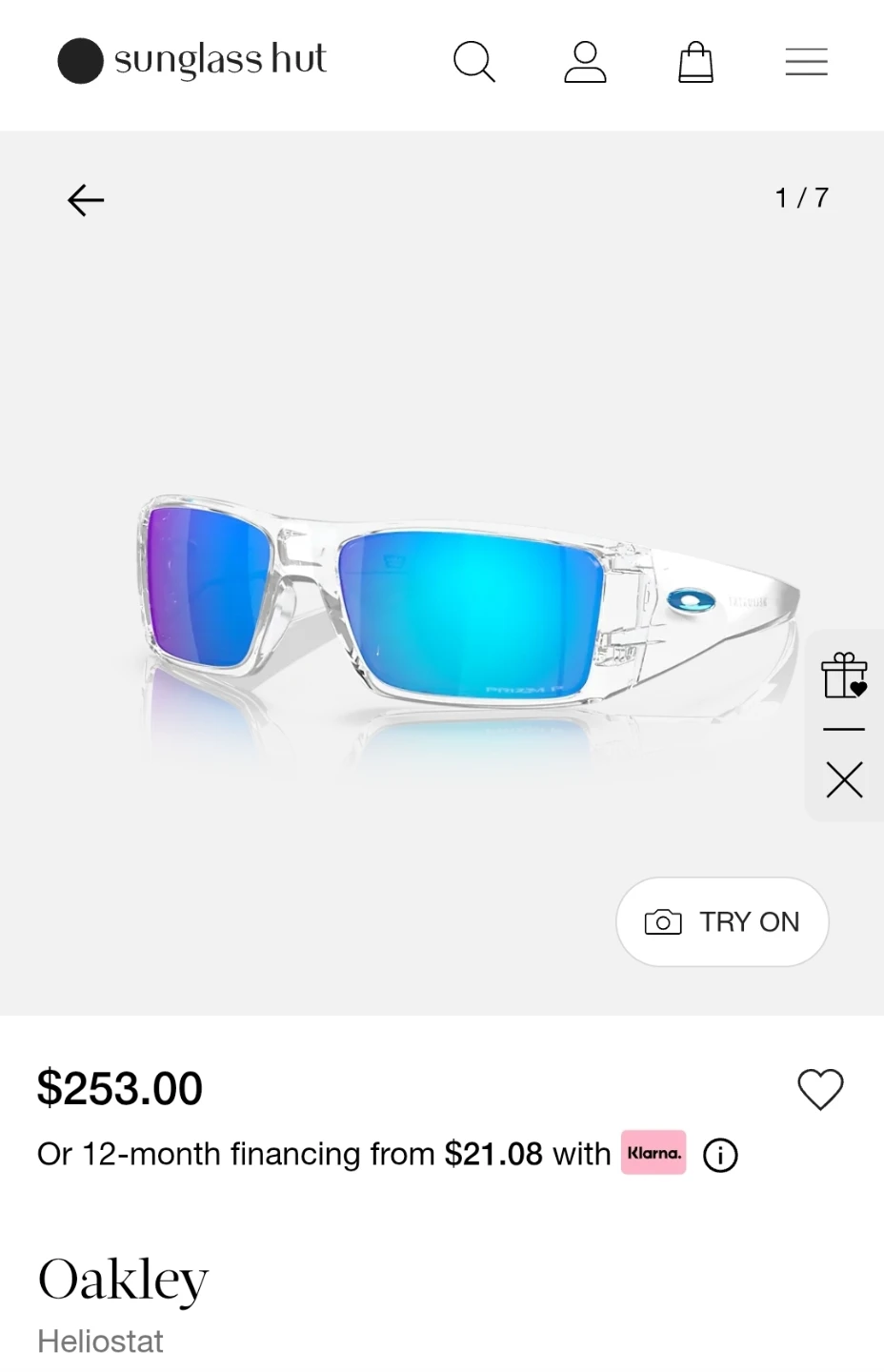 Oakley Heliostat Sunglasses