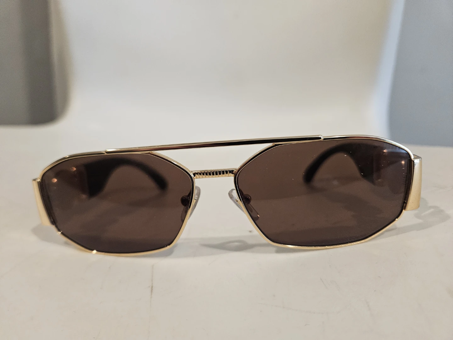 Versace Sunglasses Gold Medusa Embellishment