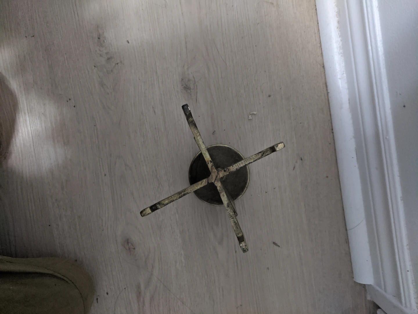 Vintage Brass Candlestick Holder - photo 4