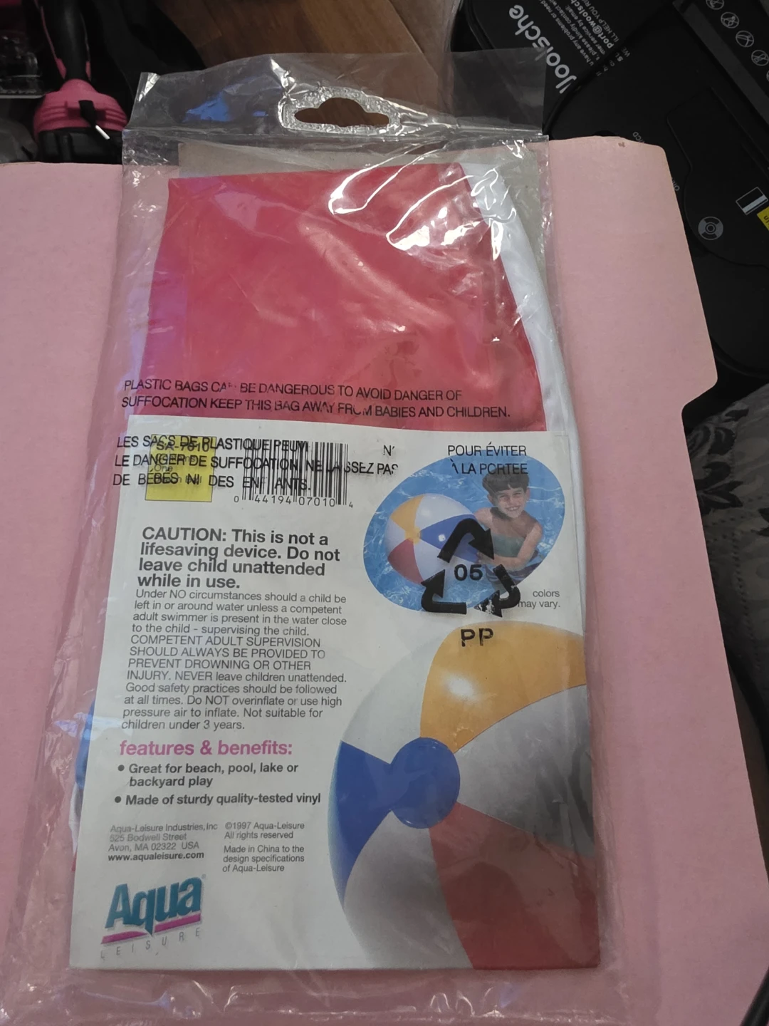 Aqua Beach Ball - 20" Diameter - photo 2