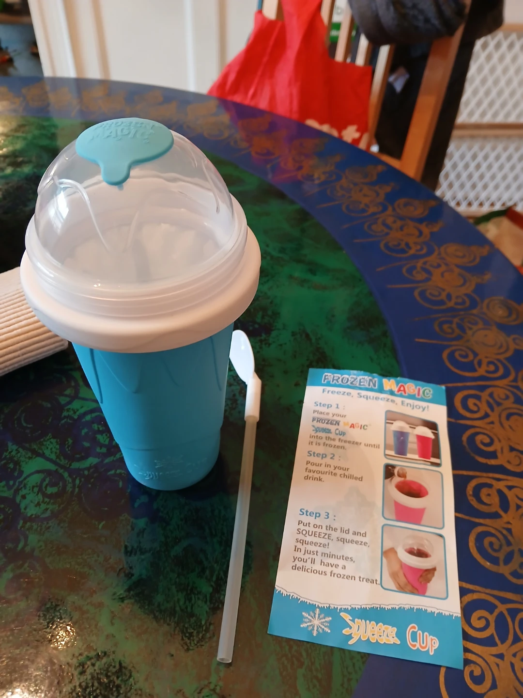 Frozen Magic slushy cup