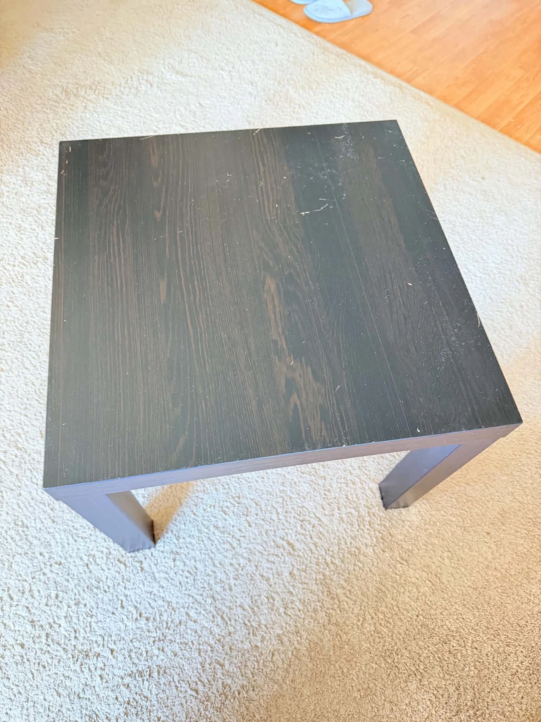 IKEA Black Square Coffee Table