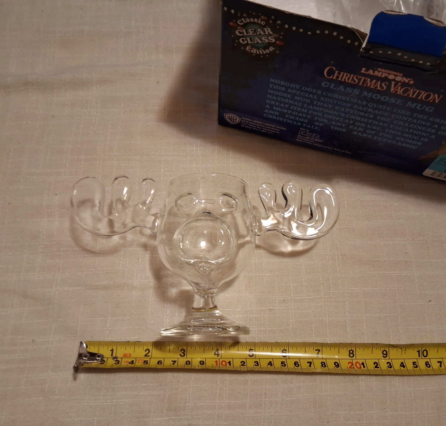 National Lampoon's Christmas Vacation Glass Moose Mug - photo 2