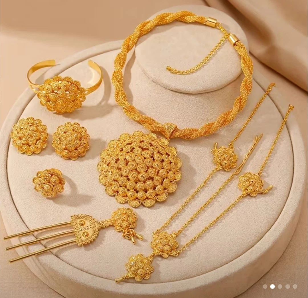 Gold plated Jewelry Set