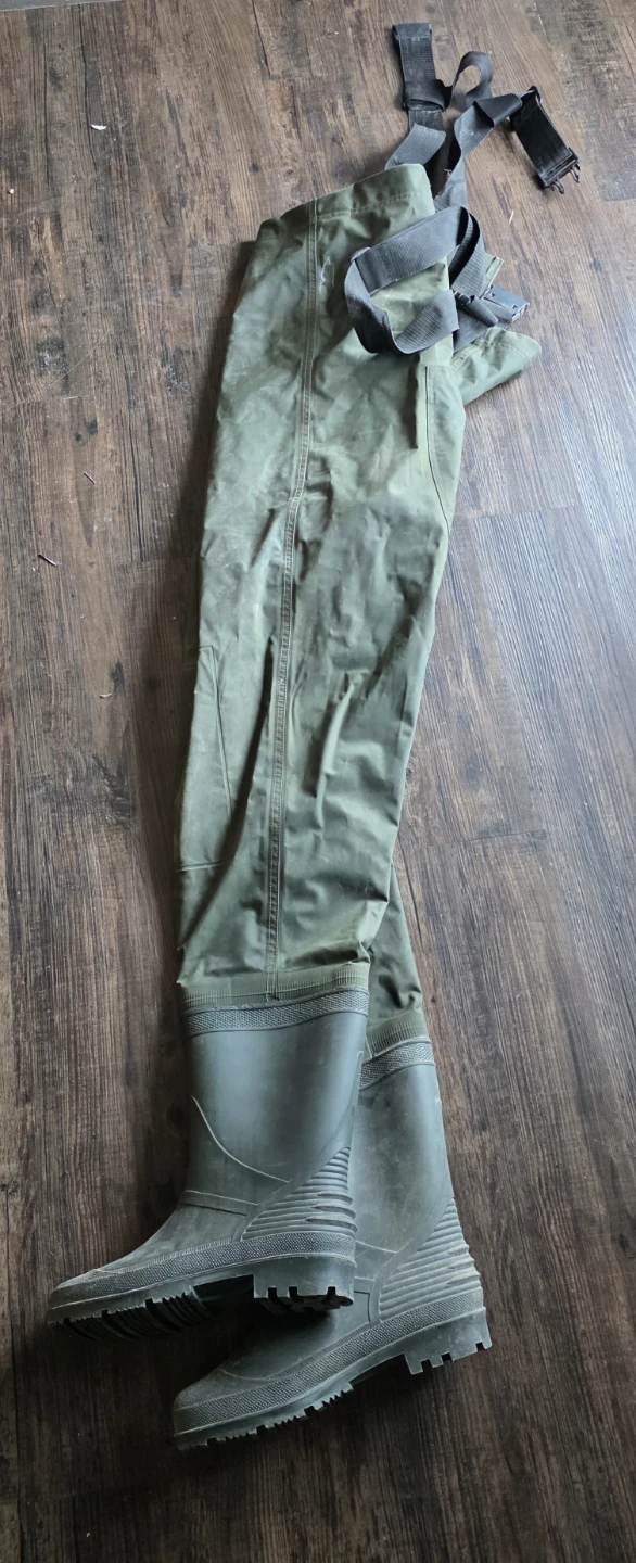 Men's Bushlite Outdoors chest Waders Size 10