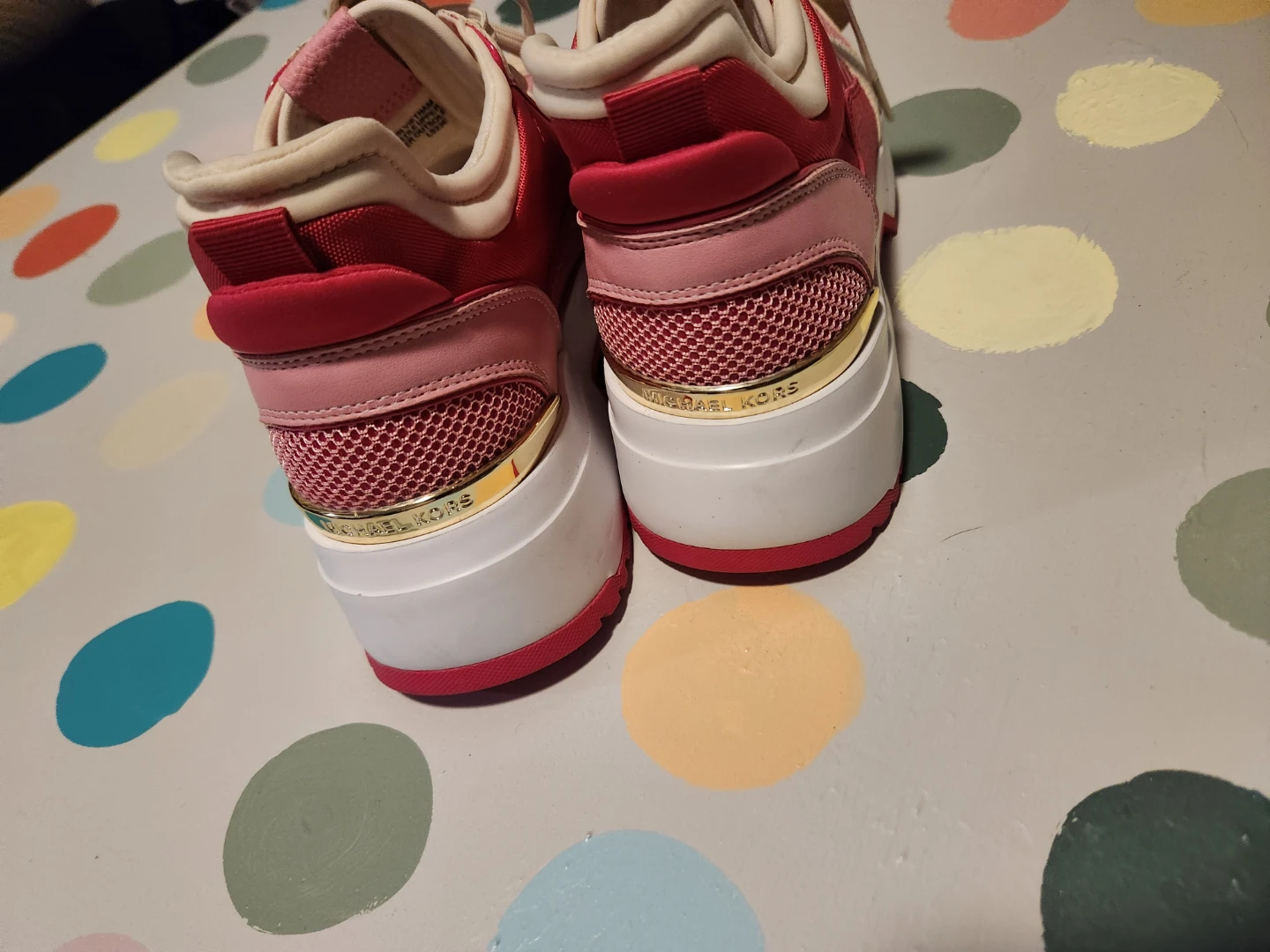 Mk platform shoes size 9.5 brand new - photo 5
