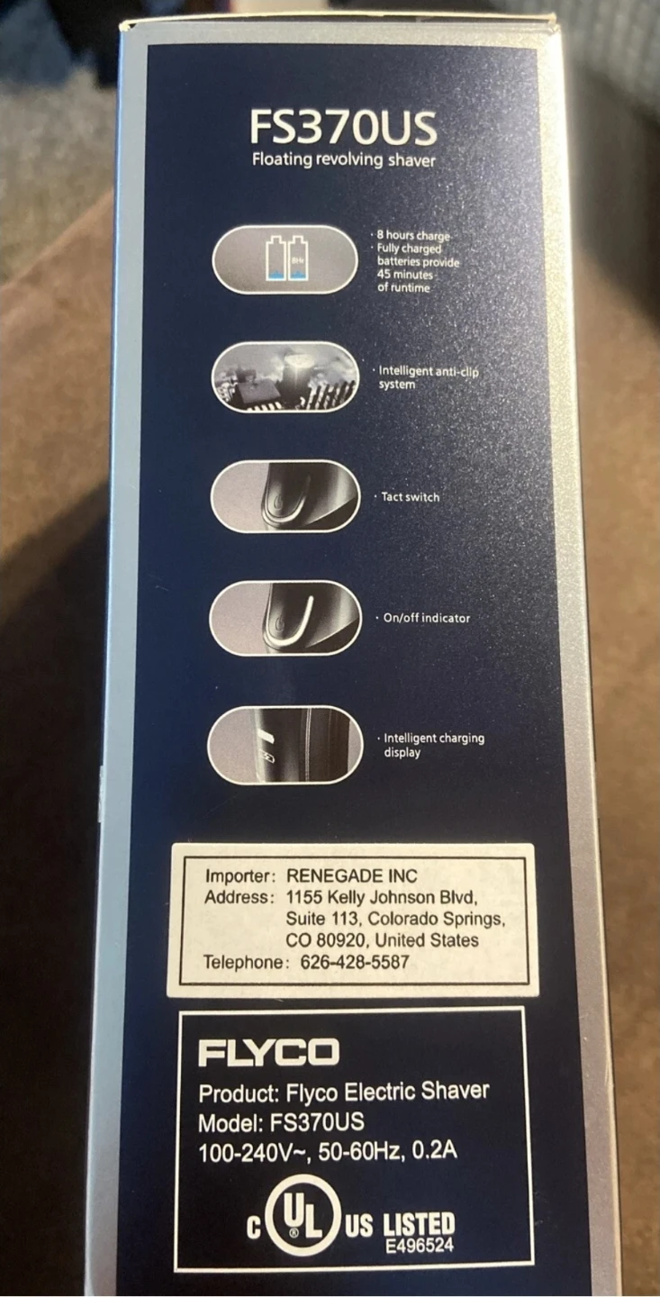 Electric Shaver - Wet & Dry Rotary Razor (New) - photo 3