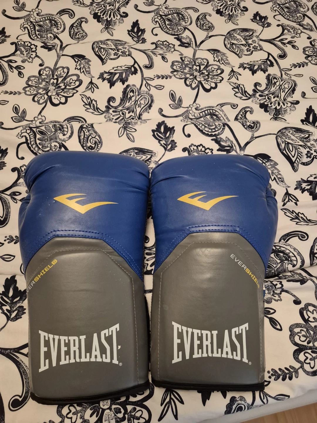 Everlast Blue Boxing Gloves 16 oz