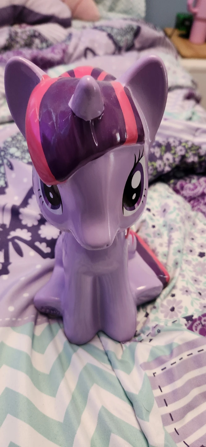 My Little Pony Twilight Sparkle Ceramic Piggy Bank 2016 Hasbro - photo 3