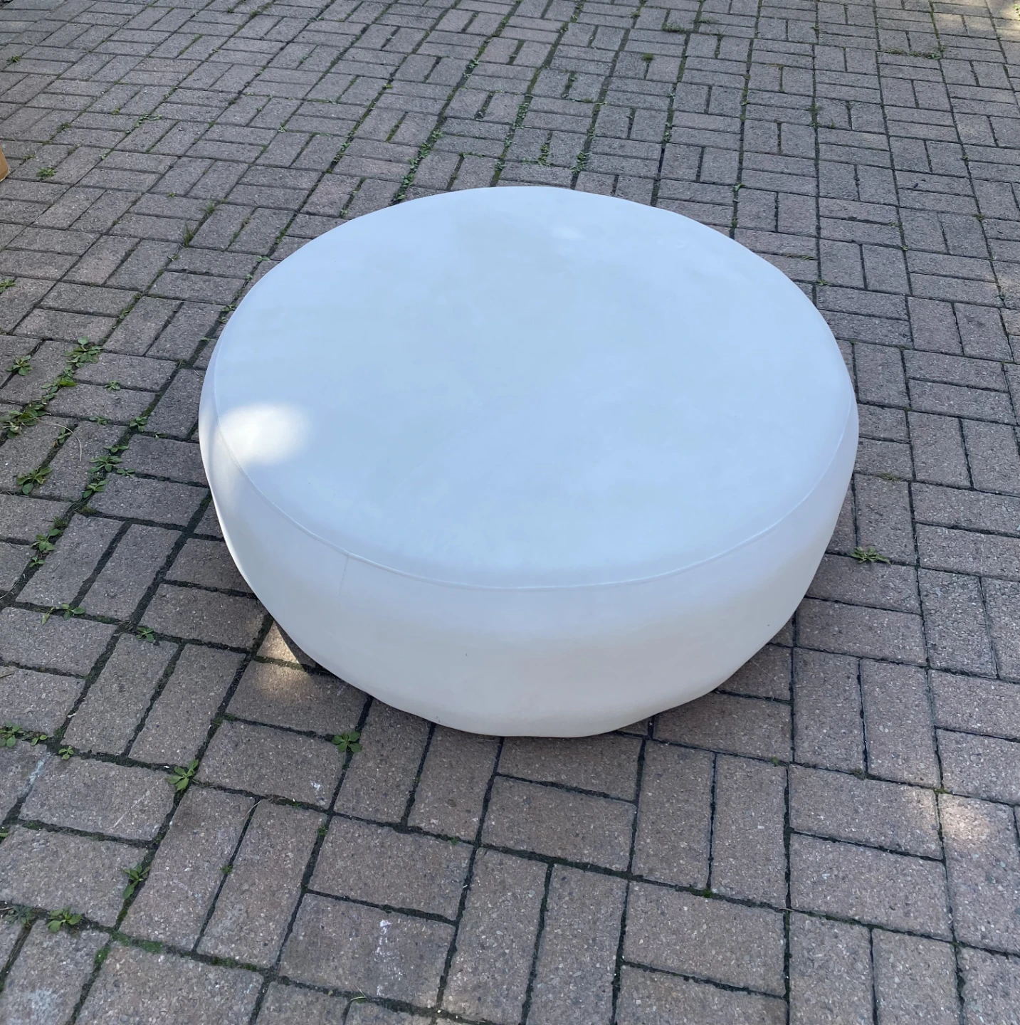 IKEA LILLESÄTER footstool in Axvall off-white - photo 3