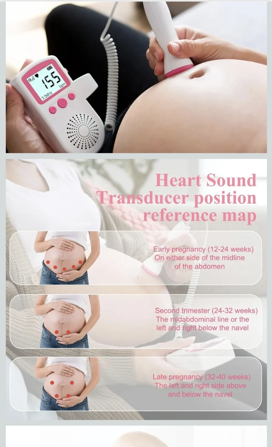 New Mommy's Messenger Fetal Doppler - photo 4