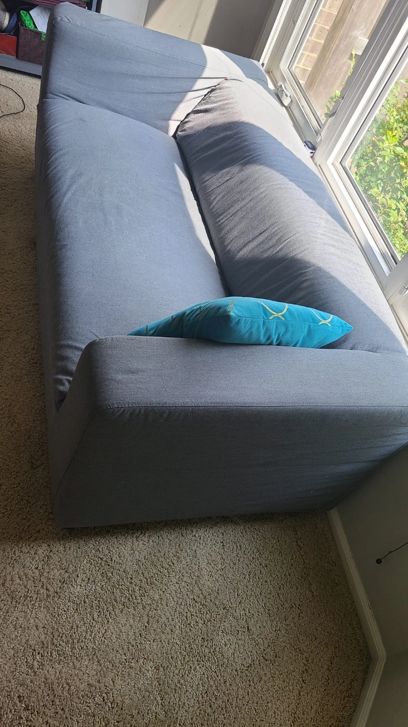 2 IKEA Klippan Sofa/lives eat  Colorful Splatter Print