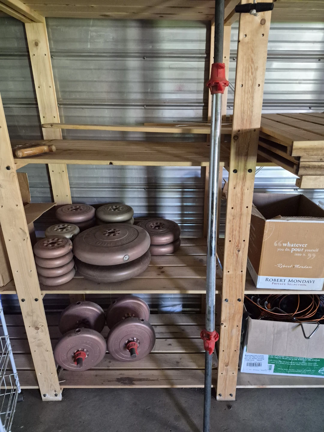 Sears Super Pro Dumbbell and Bar Weights