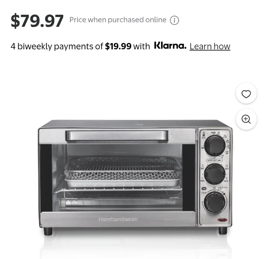 Hamilton Beach Toaster Oven - photo 5