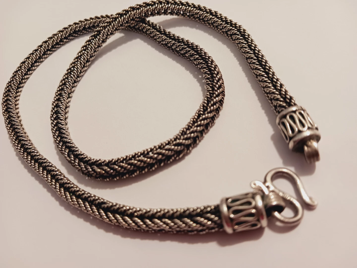 Sterling Silver 925 Thick and Heavy Chain Necklace