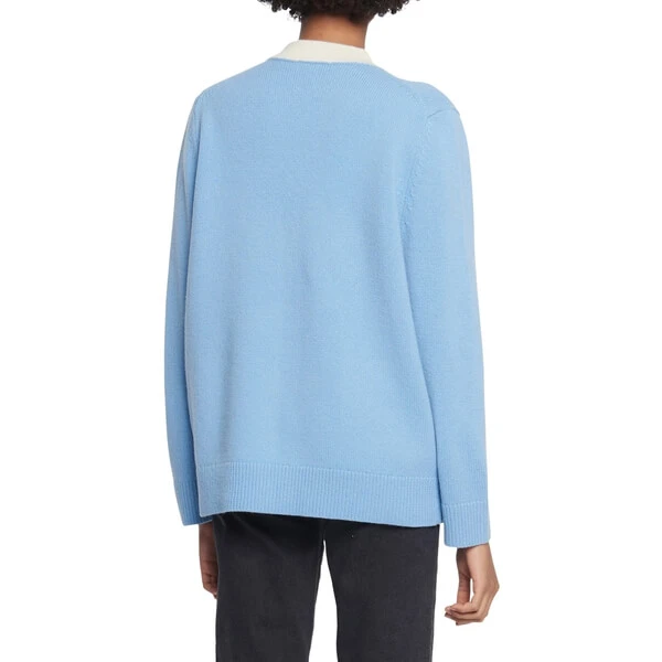 Sandro Amal Varsity Wool Cardigan - photo 5