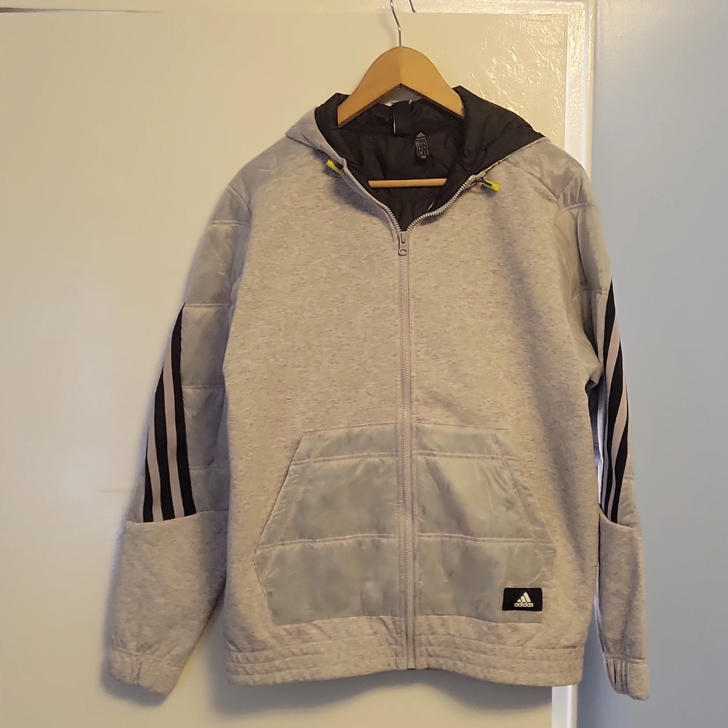 Adidas Hooded Zip-Up Jacket - photo 3