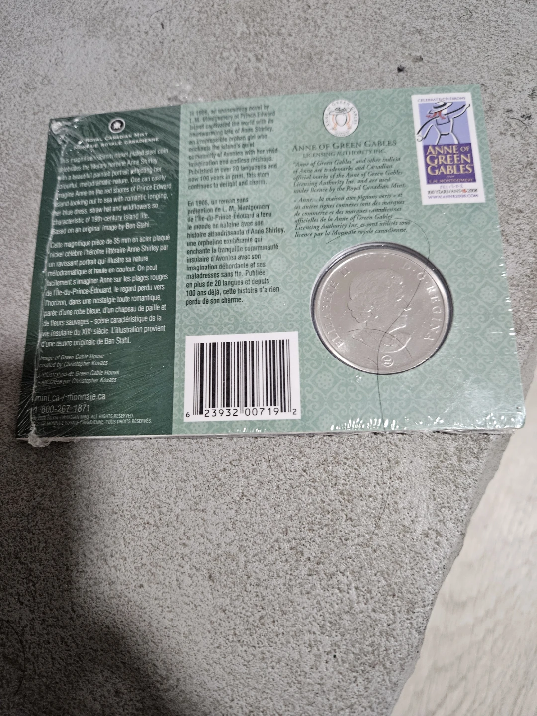 Canada 2008 Anne of Green Gables 100th Anniversary Coin - photo 2