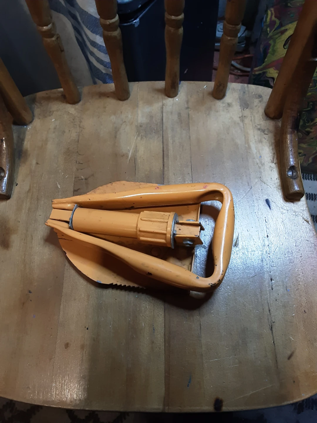 Orange Folding Shovel - photo 3