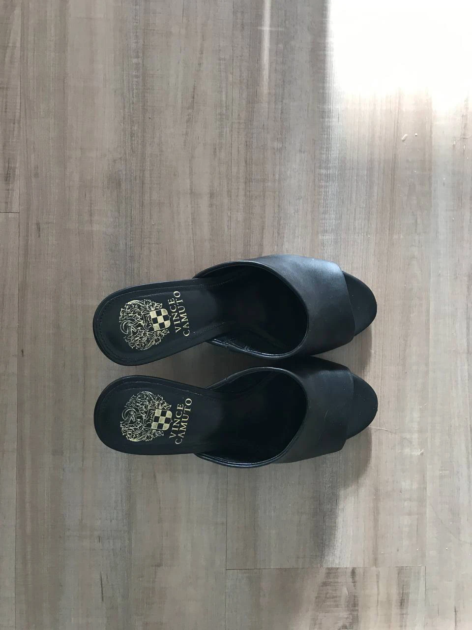 Vince Camuto Black Wedge Mules - photo 2