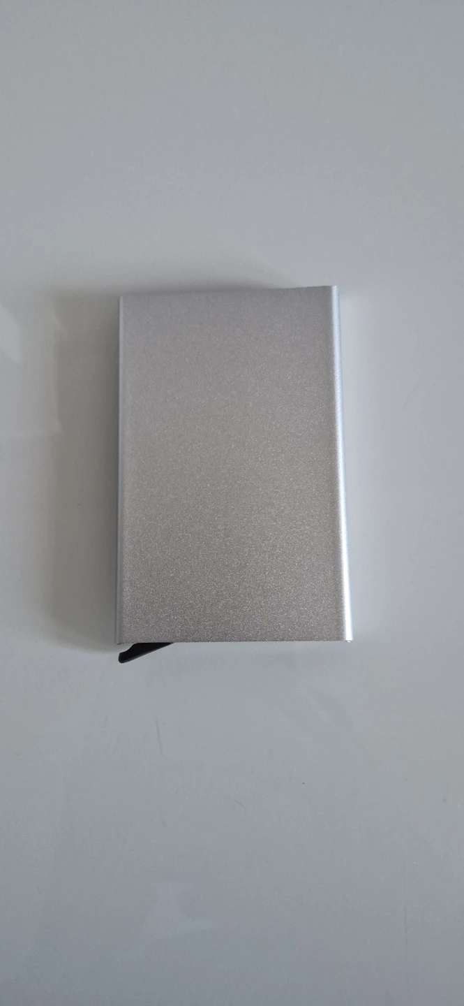 Premium Aluminum RFID Wallet – Slim Card Holder – 3 Colors