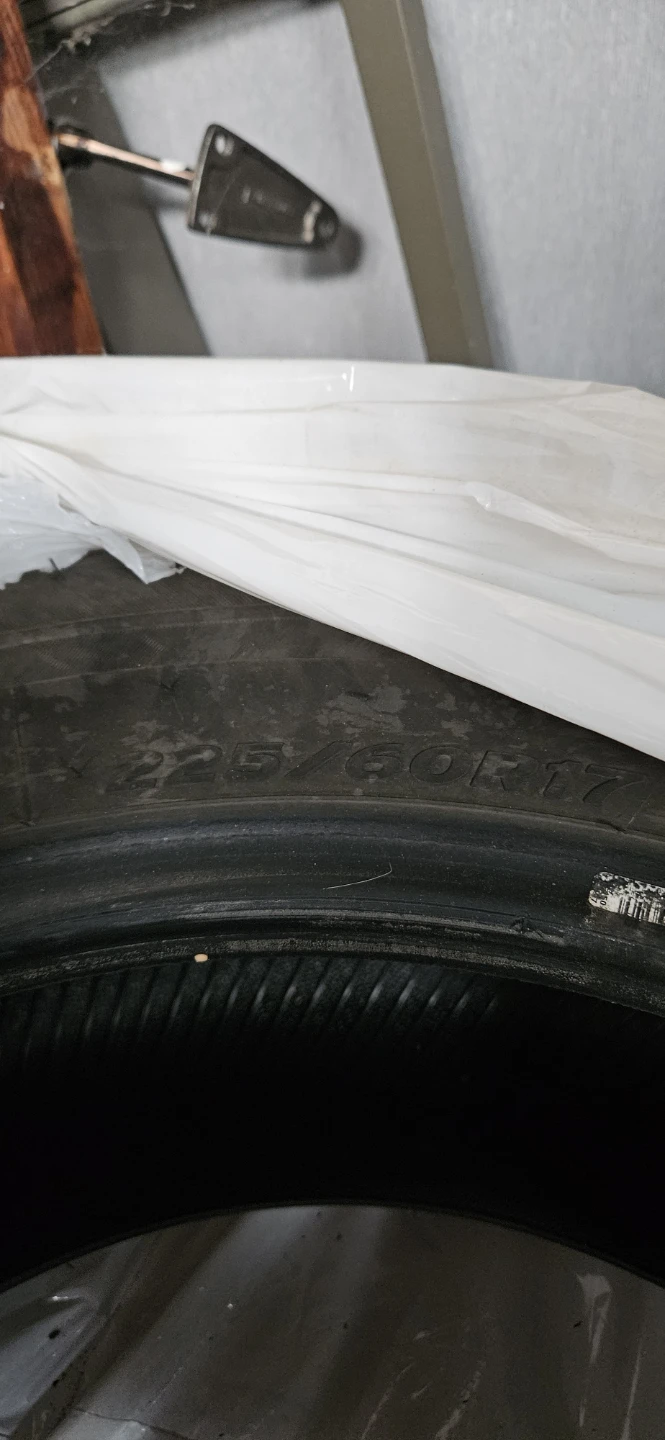 Tires from 2020 Tucson Hyundai all season lightly used - photo 4