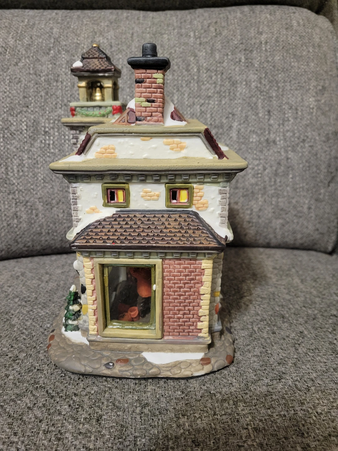 Norman Rockwell Christmas Firehouse Decoration - photo 4