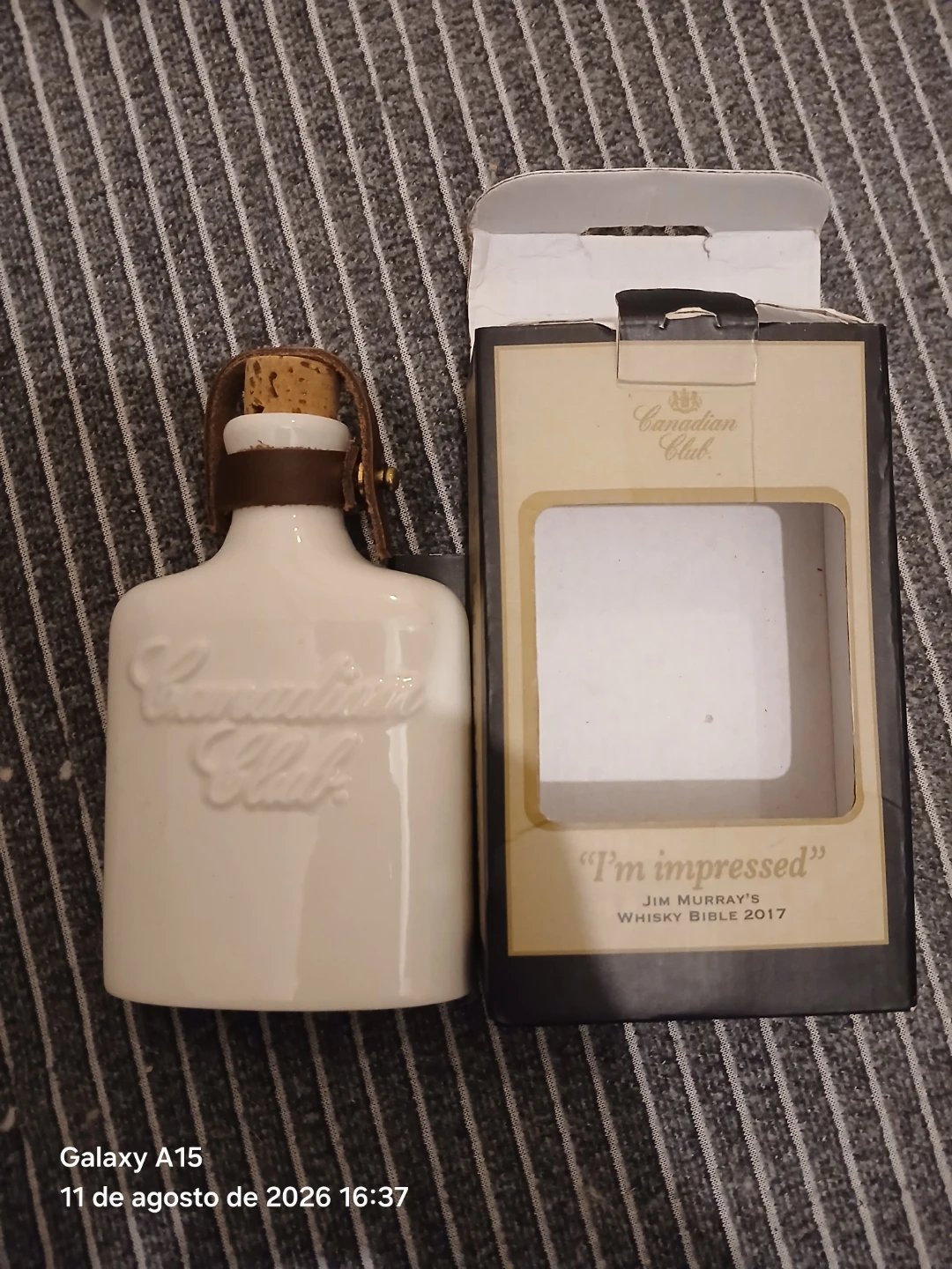 Canadian Club Ceramic Flask Whisky Bible 2017