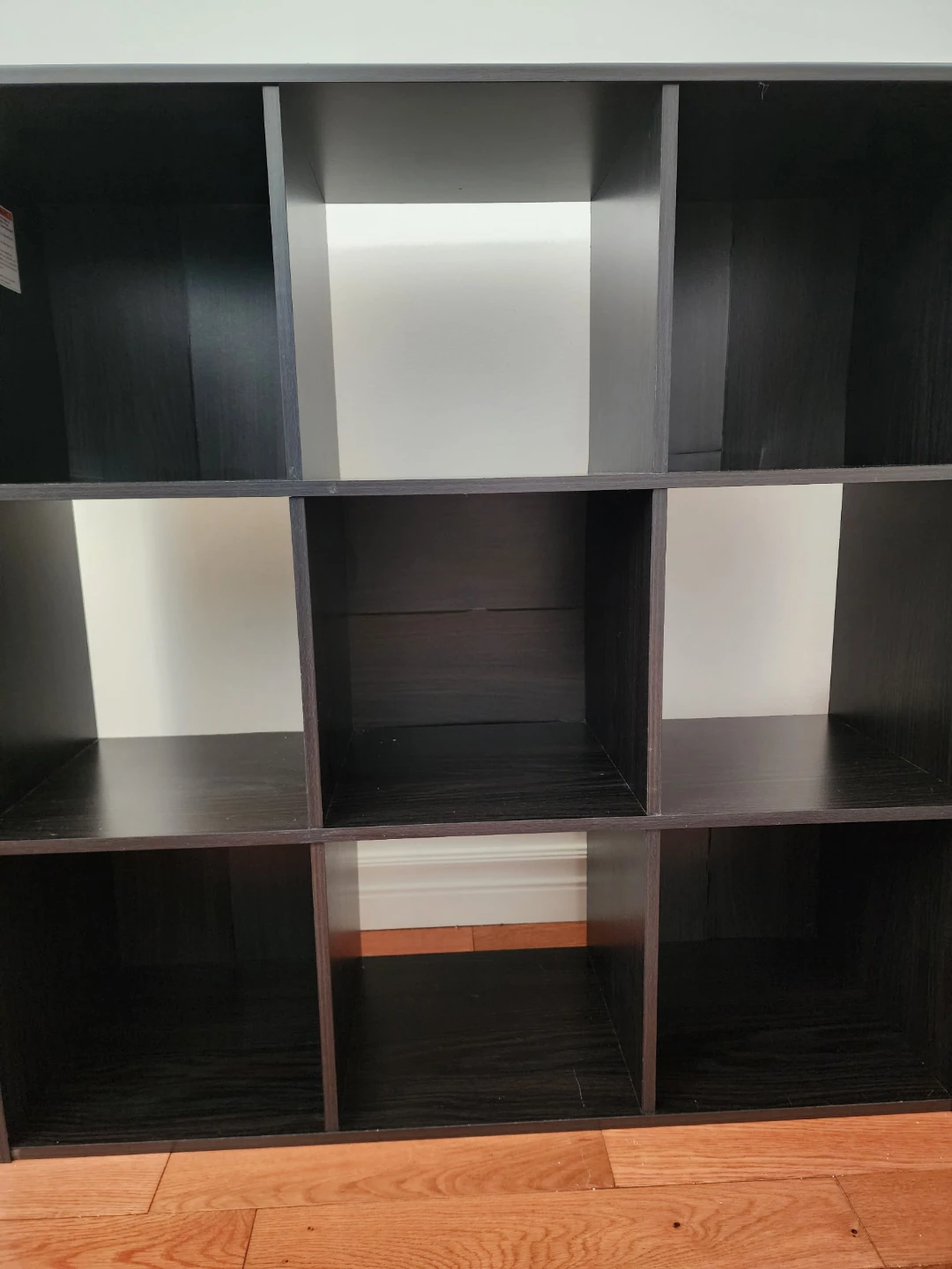 Dark Brown 9-Cube Storage Shelf - photo 2