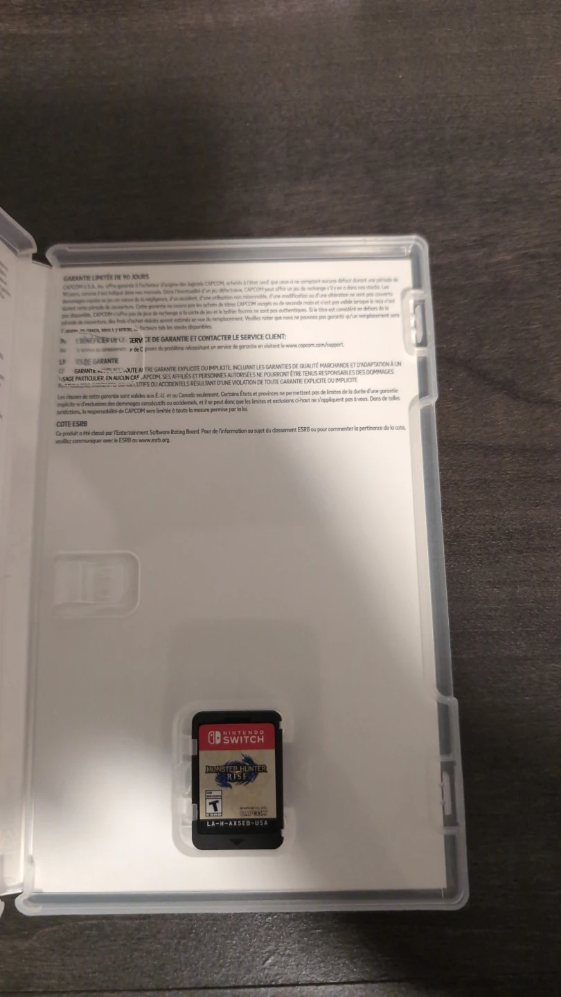 Monster Hunter Rise Nintendo Switch Game - photo 2