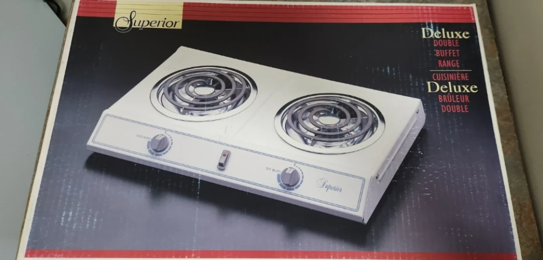 Superior Deluxe Double Burner Buffet Range - photo 2