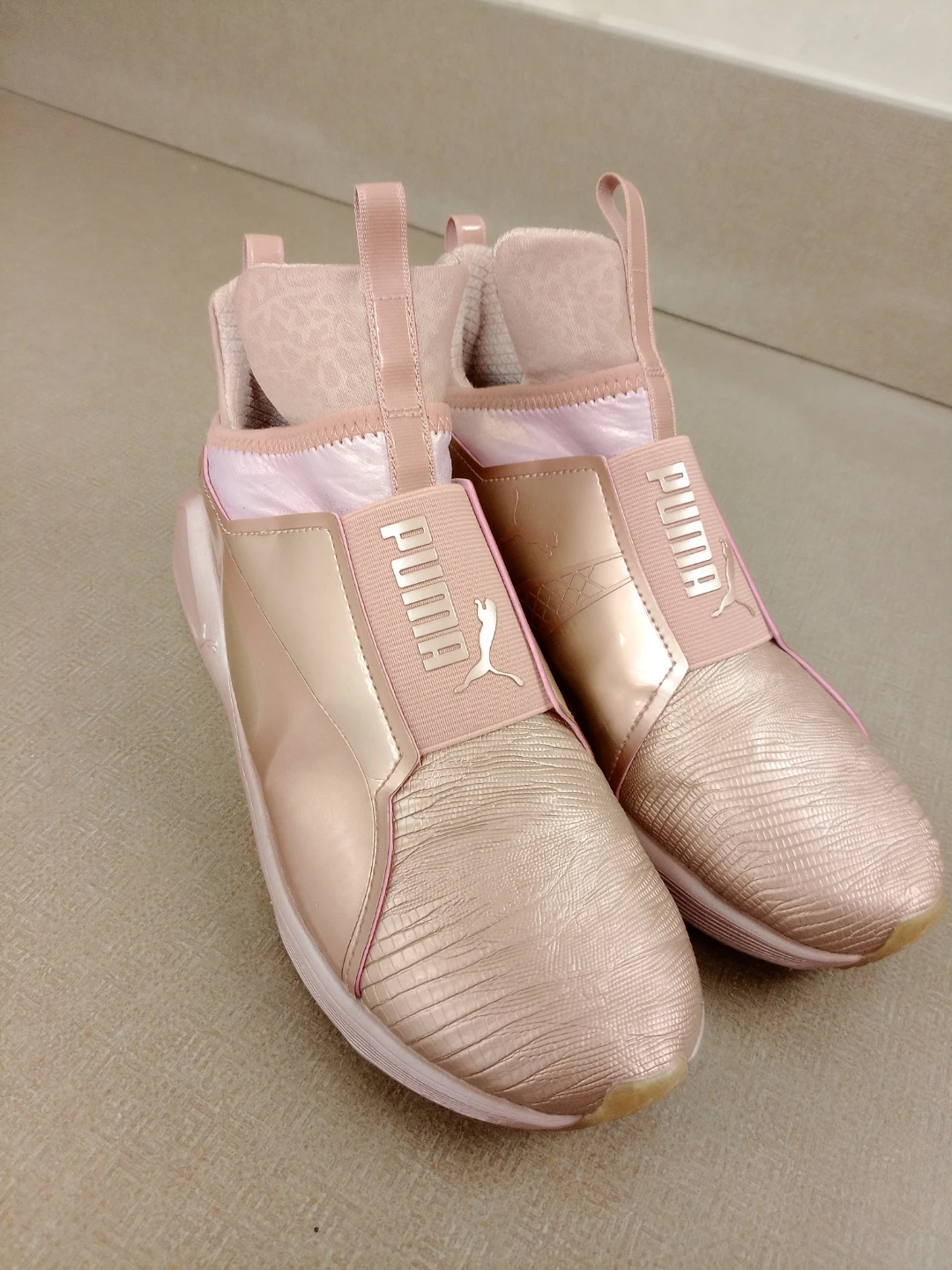 Puma Rose Gold Sneakers