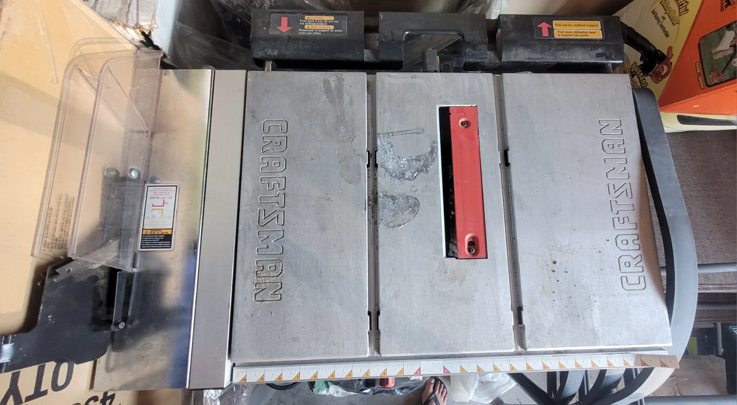 Craftsman 10-inch Table Saw - photo 3